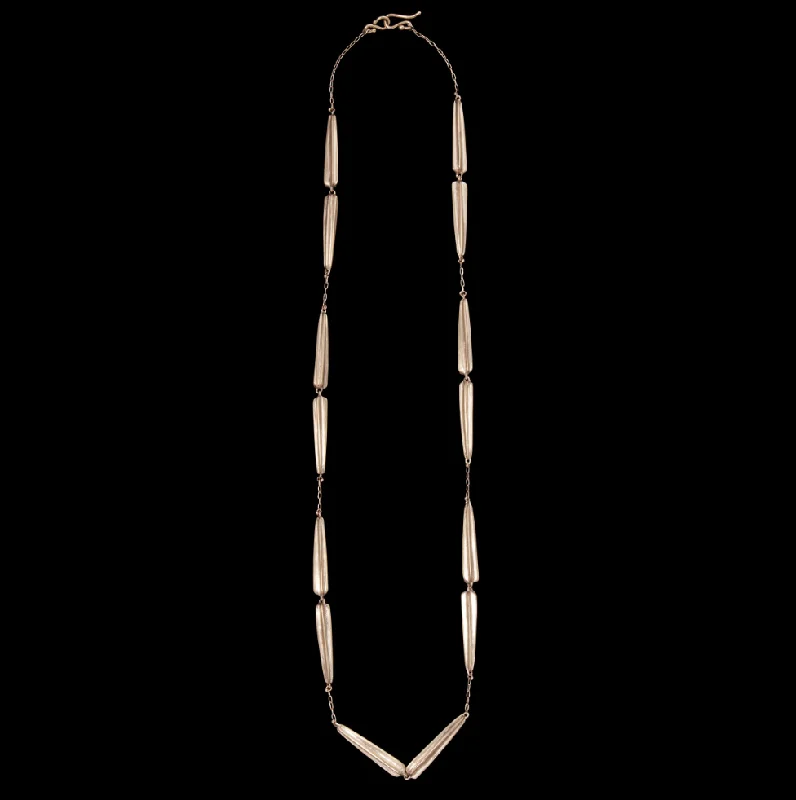 long necklace for women-Ancient Roman Link Necklace