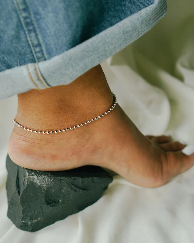 adjustable chain anklets for women-Reveur Anklet