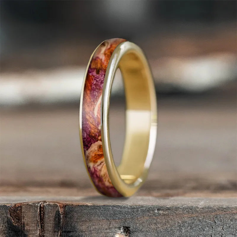 stackable ring for women-Custom Design - Ladies Single Inlay Ring JEplnatbp6W3iU77kAqn1B-L