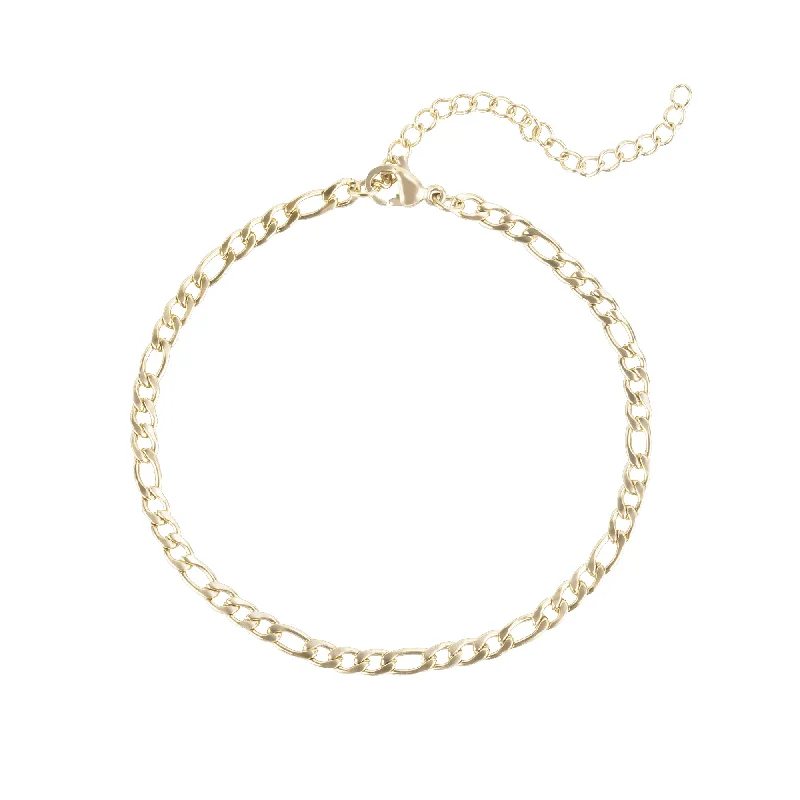 chain anklets for women-Figaro anklet