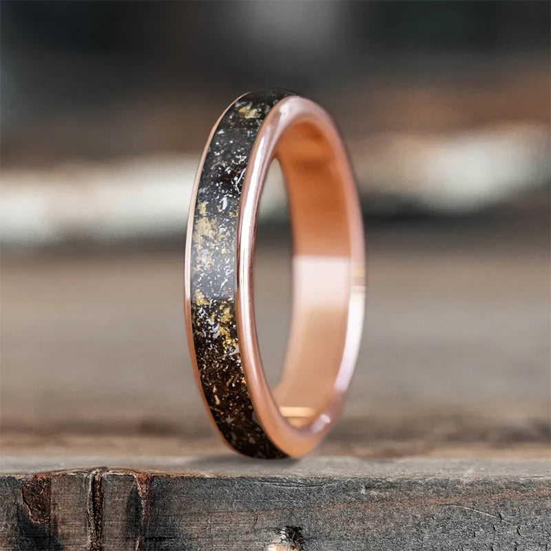 engraved ring for women-Custom Design - Ladies Single Inlay Ring G9_L3VsC14cYBZpndZ7vHwWz