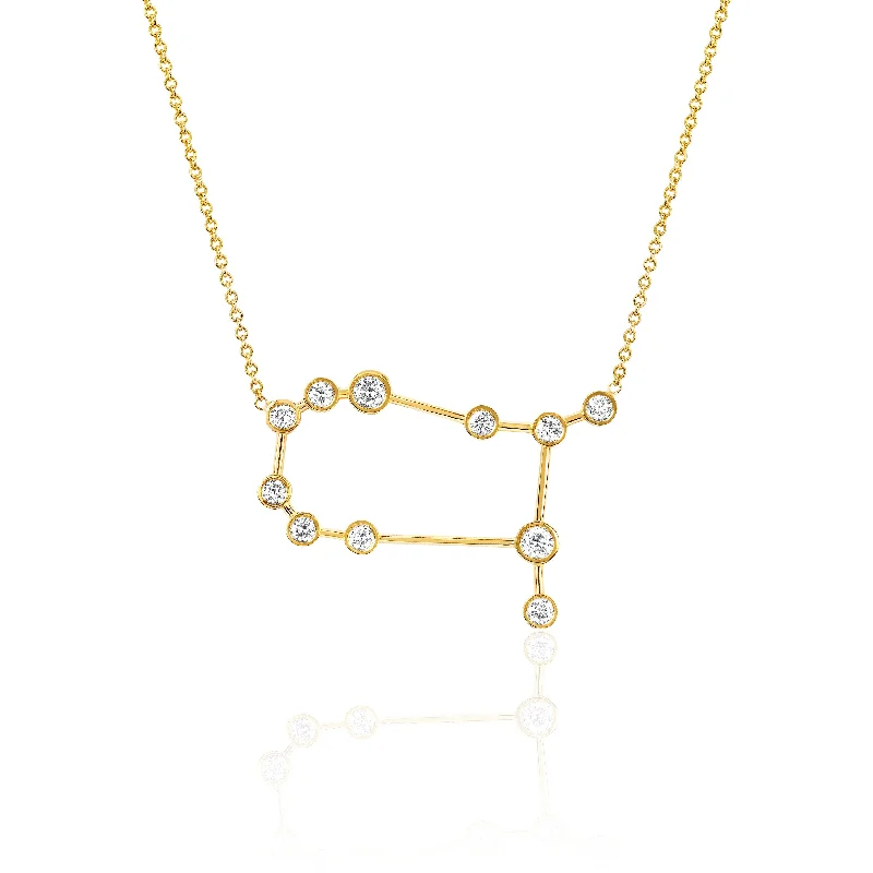 zodiac necklace for women-Gemini Constellation Necklace