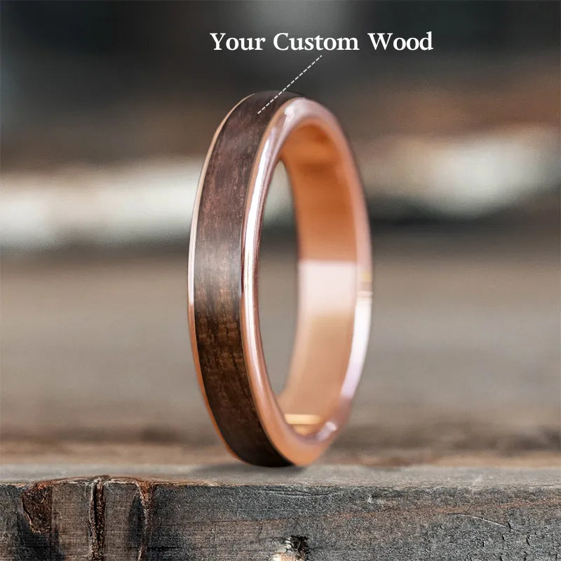 wedding band ring for women-Custom Design - Ladies Single Inlay Ring X6Rp_orLDbqW06aWXV44Te7w