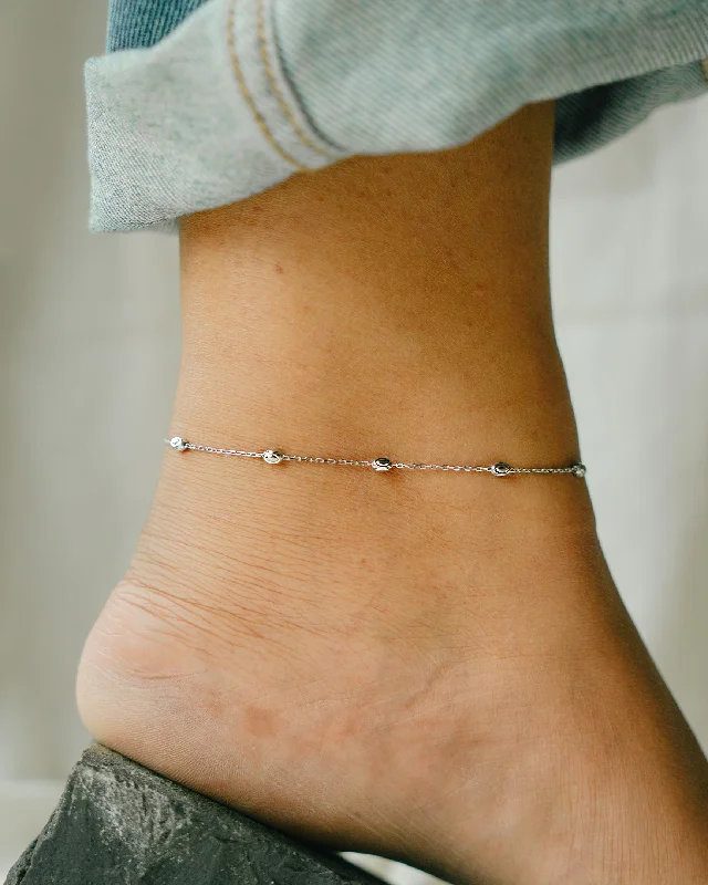 wedding ankle bracelets for women-Ciel Anklet