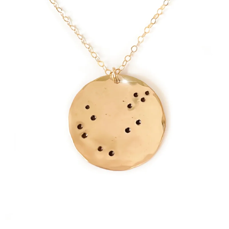 crystal necklace for women-Zodiac Constellation Necklace