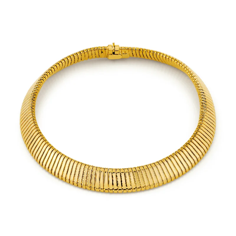 vintage necklace for women-Ouroboros Wide Choker