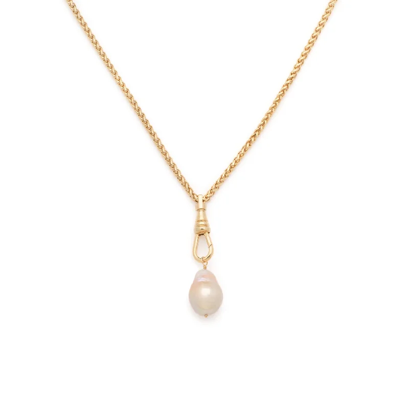 gold necklace for women-Martinique Necklace | Pearl