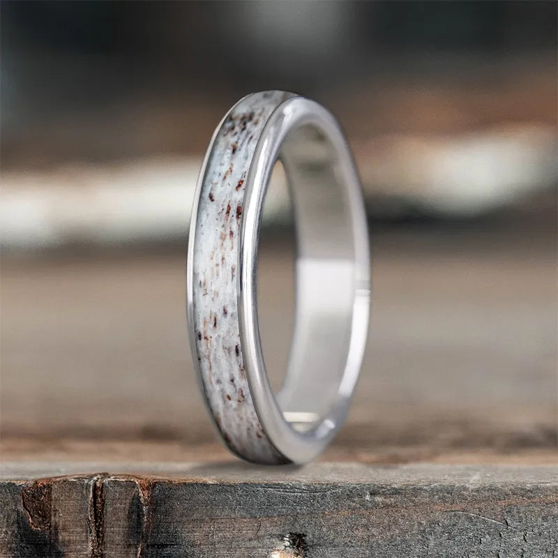 wedding band ring for women-Custom Design - Ladies Single Inlay Ring Ok4nva1FWvGtwFFmJN8Uinjh