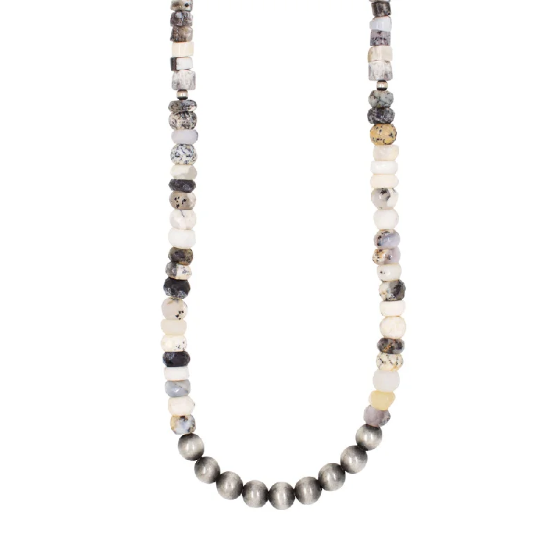 cubic zirconia necklace for women-Shades of Grey Necklace